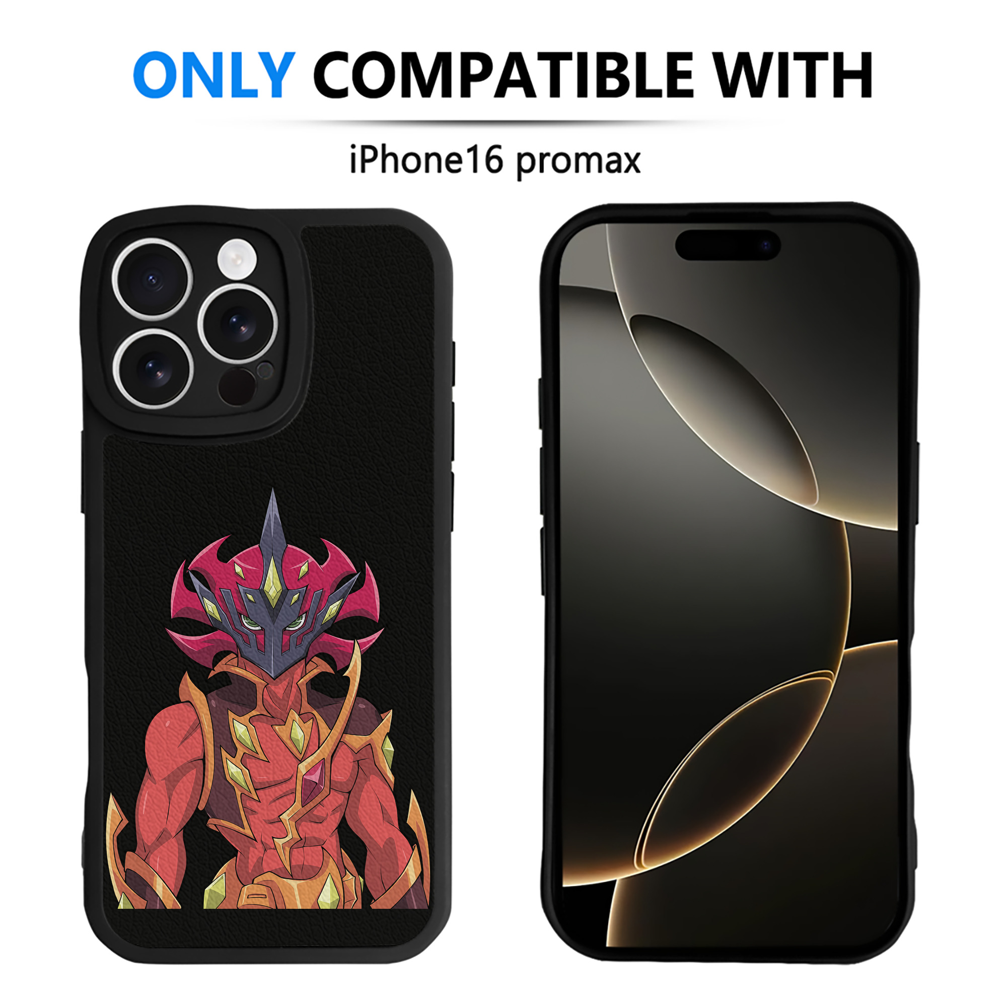 （画像用） 遊☆戯☆王 Yu-Gi-Oh! 【iPhone 16シリーズ対応】シリコンスマホケース（レザー調） 材質：シリコン